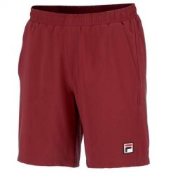 Spodnie sportowe męskie Fila FBM1420055700. Czerwone spodnie sportowe męskie Fila, m, bez wzorów, z materiału, trekkingowe. Za 338.00 zł.