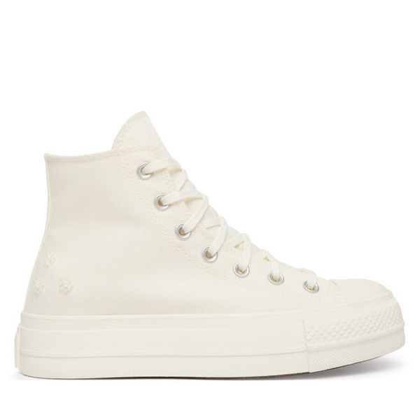 Trampki Converse. Białe trampki i tenisówki damskie Converse, bez wzorów, bez zapięcia. Za 385.99 zł.