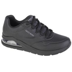 Buty sportowe Sneakersy damskie, Skechers Uno 2 - Air Around You. Czarne obuwie sportowe damskie Skechers, bez wzorów, z materiału, bez zapięcia, trekkingowe, Skechers Sport. Za 366.00 zł.