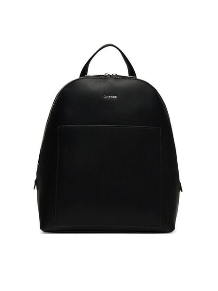Calvin Klein Plecak Ck Must Dome Backpack LV04F3224G Czarny. Czarne plecaki damskie Calvin Klein, bez wzorów, ze skóry. Za 369.99 zł.