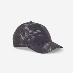 Czapka z daszkiem TC 500 Kuikma. Szare czapki damskie KUIKMA, bez wzorów, z materiału, sportowe. Za 29.99 zł.