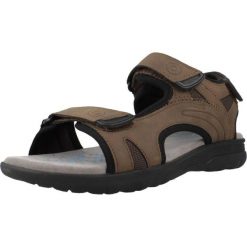 Sandały GEOX U SPHERICA EC5 Brązowy. Brązowe sandały męskie Geox, na lato, bez wzorów, z syntetyku, bez zapięcia. Za 290.99 zł.