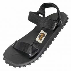 Sandały turystyczne męskie Gumbies Scrambler Sandals. Czarne sandały damskie Gumbies, bez wzorów, sportowe, bez zapięcia. Za 135.99 zł.