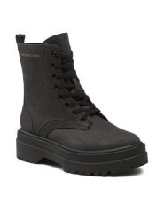 Tommy Hilfiger Trapery Feminine Essential Canvas FW0FW07357 Czarny. Czarne trapery damskie Tommy Hilfiger, z materiału, bez zapięcia. Za 449.99 zł.