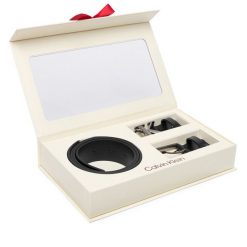 Pasek Męski Calvin Klein. Czarne paski męskie Calvin Klein. Za 409.99 zł.