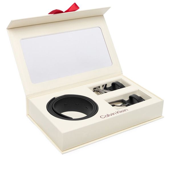 Pasek Męski Calvin Klein. Czarne paski męskie Calvin Klein. Za 409.99 zł.