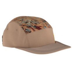 Czapka z daszkiem dla dorosłych Buff 5 Panel Explore Cap. Zielone czapki damskie Buff, bez wzorów, z elastanu, sportowe. Za 140.99 zł.