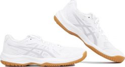 Buty damskie do siatkówki Asics Upcourt 6 1072A107 100 38. Obuwie sportowe damskie Asics, bez wzorów, bez zapięcia, do siatkówki. Za 479.38 zł.