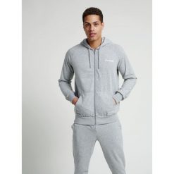 Kurtka z kapturem Hummel hmlisam zip. Szare kurtki sportowe męskie Hummel, s, bez wzorów, z kapturem, do piłki ręcznej. Za 214.50 zł.