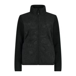 Polarowa kurtka damska CMP. Szare kurtki sportowe damskie CMP, s, bez wzorów, z polaru, bez ramiączek, bez kaptura, trekkingowe. Za 389.00 zł.