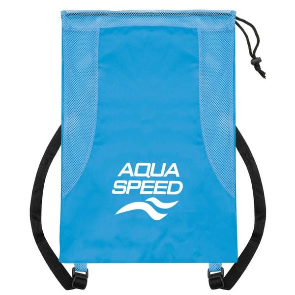 Worek na sprzęt plecak Aqua Speed Mesh Backpack. Białe plecaki męskie Aqua-Speed, bez wzorów, z meshu, sportowe. Za 39.99 zł.