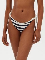 Tommy Hilfiger Dół od bikini UW0UW05902 Granatowy. Niebieskie bikini Tommy Hilfiger, bez wzorów, z syntetyku. Za 109.99 zł.