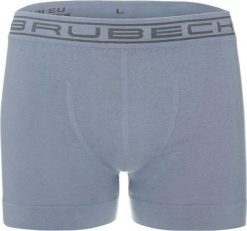 Brubeck BX00501A Bokserki męskie classic COMFORT COTTON stalowy XXL. Szare bokserki męskie Brubeck, bez wzorów. Za 57.98 zł.
