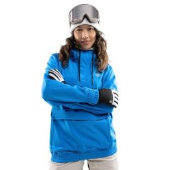 Kurtka narciarsko-snowboardowa damska W3-W Ollie. Niebieskie kurtki sportowe damskie SIROKO, m, bez wzorów, z materiału, bez ramiączek, bez kaptura, narciarskie. Za 435.00 zł.