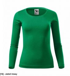 MALFINI - ADLER - Koszulka damska, 160 g/m zieleń trawy XL. Zielone bluzki damskie MALFINI, m, bez wzorów, bez kołnierzyka, bez ramiączek. Za 30.94 zł.