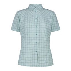 Koszula damska turystyczne CMP 34S6206. Zielone koszule damskie CMP, l, bez wzorów, sportowe, bez kołnierzyka, bez ramiączek. Za 244.50 zł.