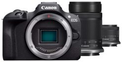Canon EOS R100 + obiektyw RF-S 18-45mm IS STM + obiektyw RF-S 55-210mm IS STM. Aparaty bezlusterkowce Canon. Za 3,297.00 zł.