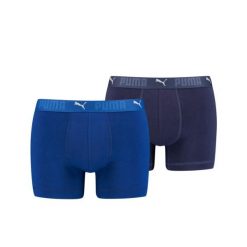 Puma Sportowe bokserki Bawełniane 2-pak Niebieskie. Białe bokserki męskie Puma, bez wzorów, z bawełny. Za 138.99 zł.
