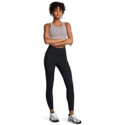 Damskie legginsy do kostek Under Armour Motion. Białe legginsy damskie Under Armour, bez wzorów, z materiału. Za 274.99 zł.