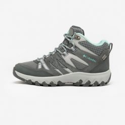 Buty turystyczne damskie Columbia Redmond VI Mid wodoodporne. Brązowe obuwie trekkingowe damskie Columbia, z kauczuku, bez zapięcia. Za 469.99 zł.