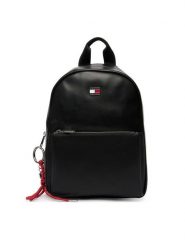 Tommy Jeans Plecak Tjw City Charm Dome Backpack AW0AW18579 Czarny. Czarne plecaki damskie Tommy Jeans, bez wzorów, z jeansu. Za 489.99 zł.