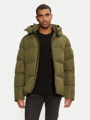 Karl Lagerfeld Jeans Kurtka zimowa 246D1504 Khaki Regular Fit. Brązowe kurtki męskie Karl Lagerfeld Jeans, na zimę, m, bez wzorów, z jeansu, bez kaptura. Za 899.99 zł.