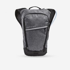 Plecak z bukłakiem na rower MTB Rockrider Expl 4 l / 1 l wody. Czarne plecaki damskie ROCKRIDER, bez wzorów, z materiału, sportowe. W wyprzedaży za 89.99 zł.
