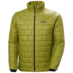 Kurtka puchowa Helly Hansen Lifaloft. Zielone kurtki męskie Helly Hansen, xl, bez wzorów, z materiału, klasyczne, bez kaptura. Za 857.00 zł.