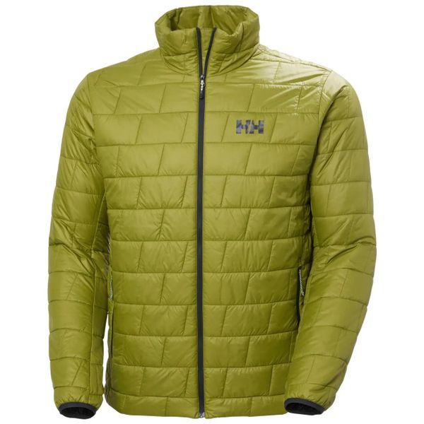 Kurtka puchowa Helly Hansen Lifaloft. Zielone kurtki męskie Helly Hansen, m, bez wzorów, z materiału, klasyczne, bez kaptura. Za 805.50 zł.