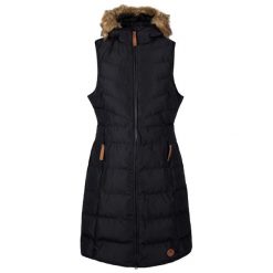 Kurtka Dla Kobiet Audrey. Czarne kurtki sportowe damskie Trespass, s, bez wzorów, bez ramiączek, bez kaptura, trekkingowe. Za 273.99 zł.