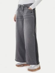 Adidas Jeansy adicolor Denim Adilenium JV7455 Szary Wide Leg. Szare jeansy damskie Adidas, bez wzorów, z bawełny. Za 329.99 zł.
