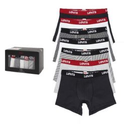Bokserki majtki męskie Levi's Men Boxershort 7-Pack. Bokserki męskie Levi's®, bez wzorów, z bawełny. Za 199.00 zł.