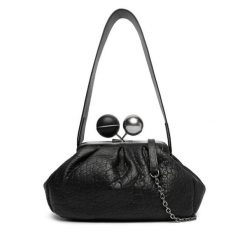 Torebka Weekend Max Mara. Czarne torebki do ręki damskie Weekend Max Mara, bez wzorów, bez dodatków. Za 2,539.00 zł.