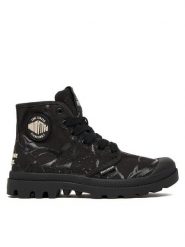 Palladium Trapery Pampa Hi Tunnels 94626-008-M Czarny. Czarne trapery damskie Palladium, z materiału, bez zapięcia. Za 499.99 zł.