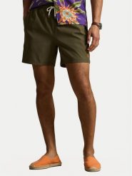 Polo Ralph Lauren Szorty kąpielowe 710957782510 Zielony Classic Fit. Zielone szorty męskie Polo Ralph Lauren, bez wzorów, z syntetyku. Za 399.99 zł.