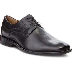 Półbuty LASOCKI FOR MEN - MI08-C294-334-04 Black. Czarne buty wizytowe męskie Lasocki For Men, bez wzorów, z materiału, bez obcasa, bez zapięcia. Za 179.99 zł.