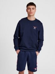 Bluza Hummel IC Dayton. Niebieskie bluzy damskie Hummel, na wiosnę, xs, bez wzorów, z bawełny, eleganckie, bez ramiączek, bez kaptura. Za 286.00 zł.