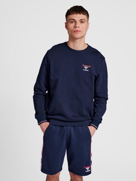 Bluza Hummel IC Dayton. Niebieskie bluzy damskie Hummel, xs, bez wzorów, z bawełny, eleganckie, bez ramiączek, bez kaptura. Za 178.40 zł.