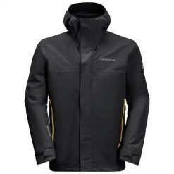 Kurtka uniwersalna męska Jack Wolfskin 11149416350. Czarne kurtki męskie Jack Wolfskin, m, bez wzorów, z syntetyku, klasyczne, z kapturem. W wyprzedaży za 571.45 zł.