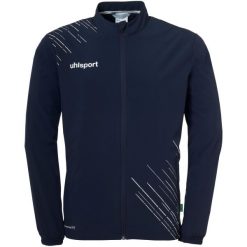 Kurtka z dresu Uhlsport Score 26 Evo. Białe kurtki męskie Uhlsport, bez wzorów, z dresówki, sportowe, bez kaptura. W wyprzedaży za 275.50 zł.