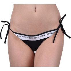 Calvin Klein String Side Tie Bikini CK Logo KW0KW00650 -094 PVH Black (rozmiar S). Czarne bikini Calvin Klein, s, bez wzorów. W wyprzedaży za 115.00 zł.