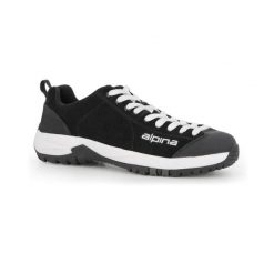Buty turystyczne dla dorosłych Alpina Diamond 2.0. Czarne obuwie trekkingowe damskie Alpina, z materiału, przed kostkę, bez zapięcia. Za 300.00 zł.