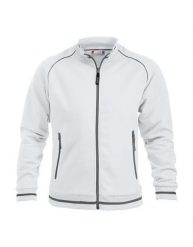 Clique Craig Unisex kurtka z dzianiny strukturalnej, wnętrze szczotkowane. Białe kurtki męskie CLIQUE, l, bez wzorów, z bawełny, bez kaptura. Za 291.05 zł.