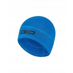 Ciepła zimowa czapka termiczna beanie unisex Core Run CEP. Niebieskie czapki damskie CEP, na zimę, bez wzorów, z elastanu, sportowe. Za 79.00 zł.