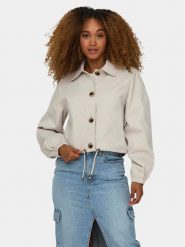 ONLY Kurtka przejściowa Eja Orchid 15308910 Szary Regular Fit. Szare kurtki damskie ONLY, m, bez wzorów, z syntetyku, bez kaptura. Za 169.99 zł.
