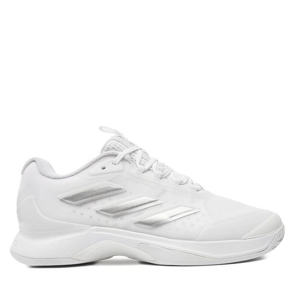 Buty do tenisa adidas. Białe obuwie sportowe damskie Adidas, bez wzorów, bez zapięcia, tenisowe. Za 439.99 zł.