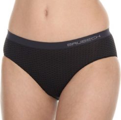 Brubeck Majtki damskie base layer grafitowe r.XL (HI10110). Szare bielizna sportowa damska Brubeck, xl, bez wzorów. Za 61.99 zł.