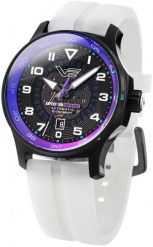 Zegarek męski Vostok Europe YN55-592C760SW biały. Białe zegarki męskie Vostok Europe, bez wzorów. Za 2,723.22 zł.