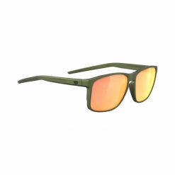 Okulary Rudy Project OVERLAP OLIVE METAL MATTE - Multilaser Orange. Brązowe okulary przeciwsłoneczne damskie Rudy Project. W wyprzedaży za 476.00 zł.