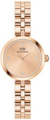 Zegarek damski Daniel Wellington DW00100720 CYRKONIE różowe złoto. Czerwone zegarki damskie Daniel Wellington, złote. Za 771.00 zł.